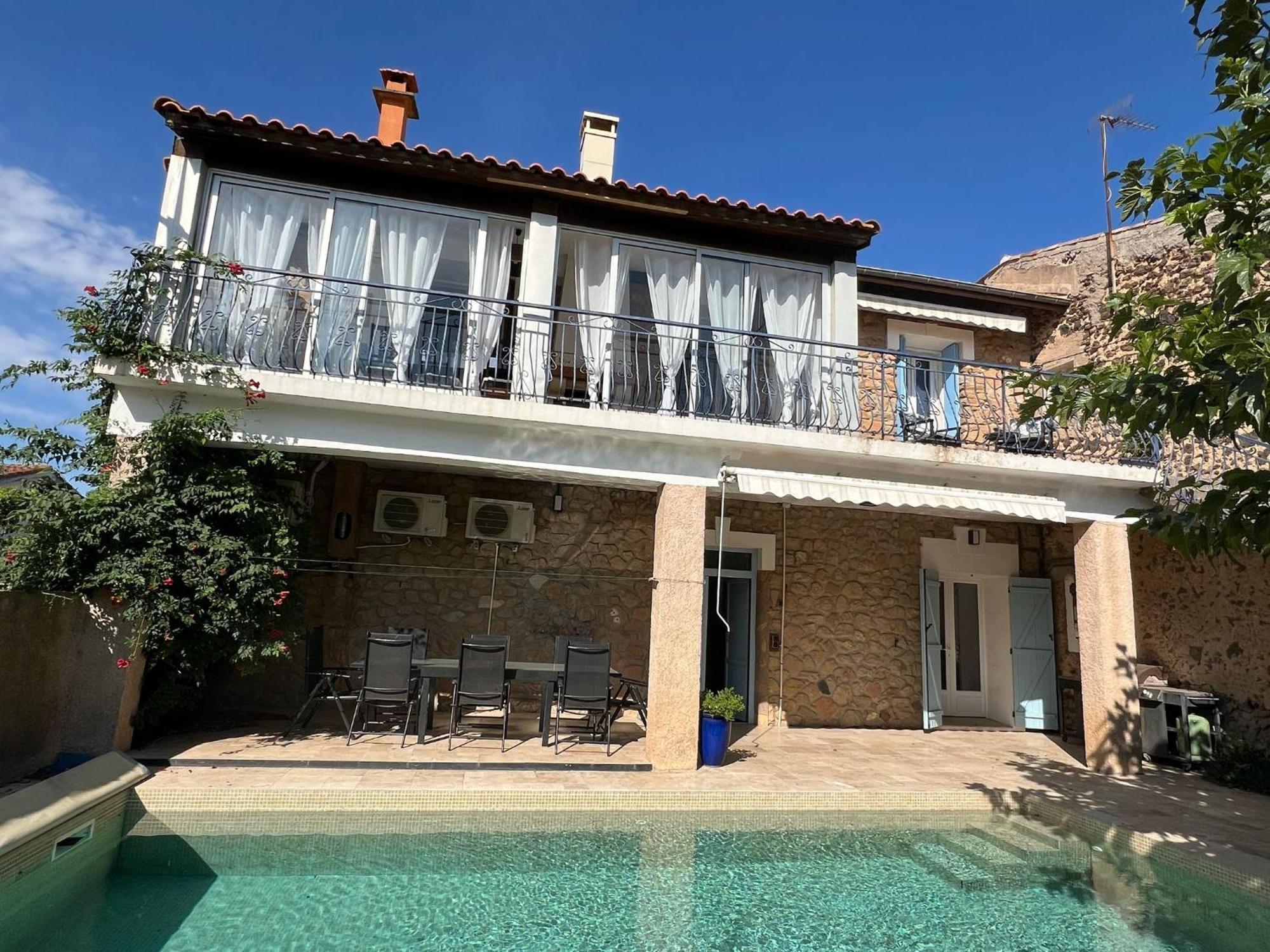 Villa 13 Rue Du Tour D'Enceinte Pomérols Exterior foto